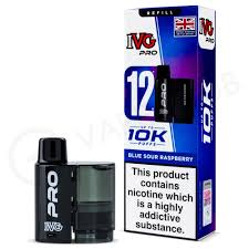 Blue Sour RaspberryIVG Pro 12 Prefilled Replacement Pod